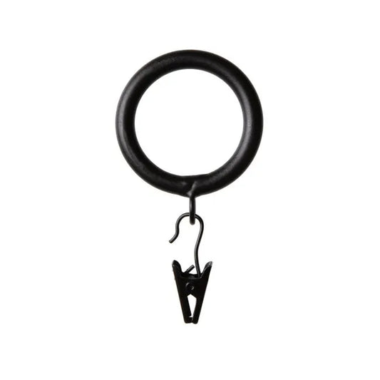 Anneau de rideau de 1,75 po avec clip
