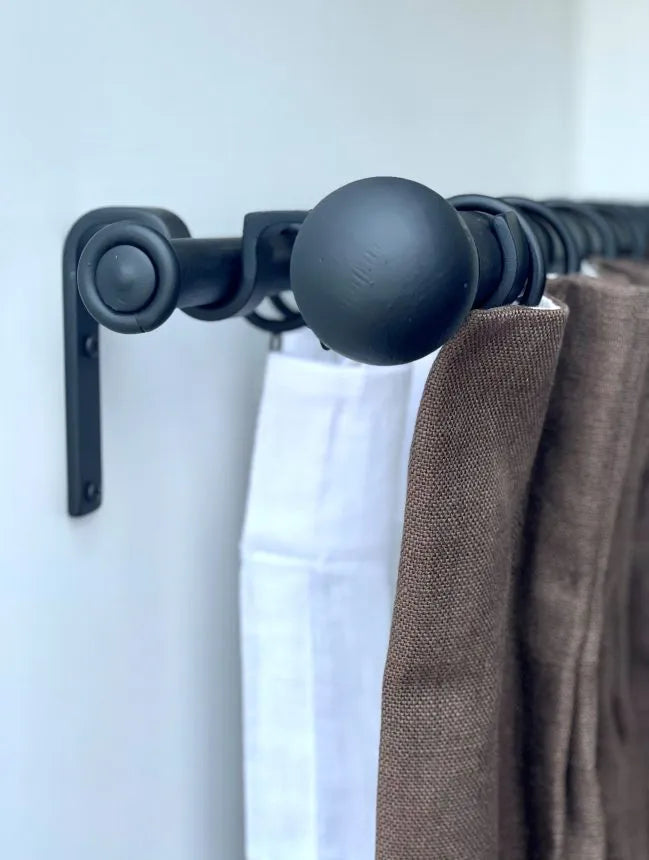 Double Iron Standard Curtain Rod