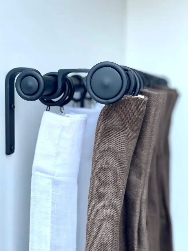 Double Iron Standard Curtain Rod