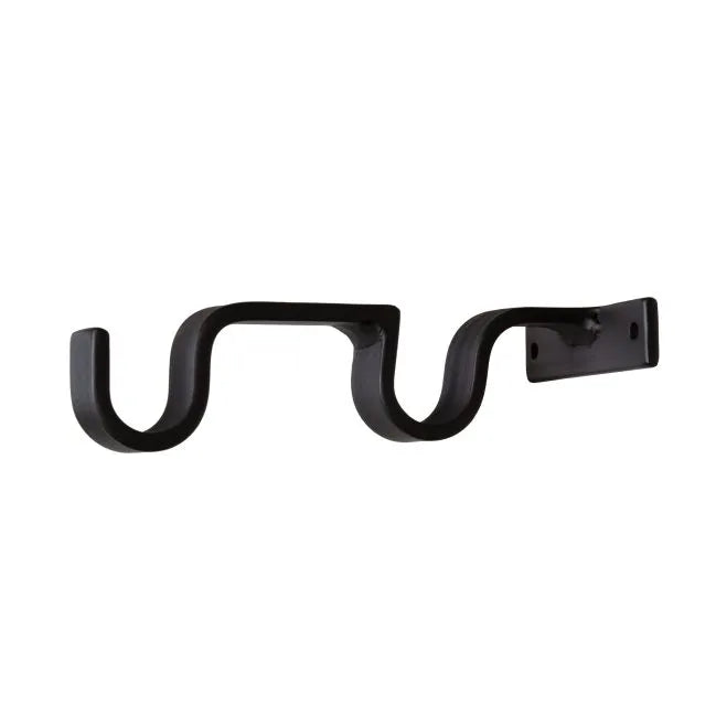 Horizontal Double Curtain Rod Mount - 1 1/4