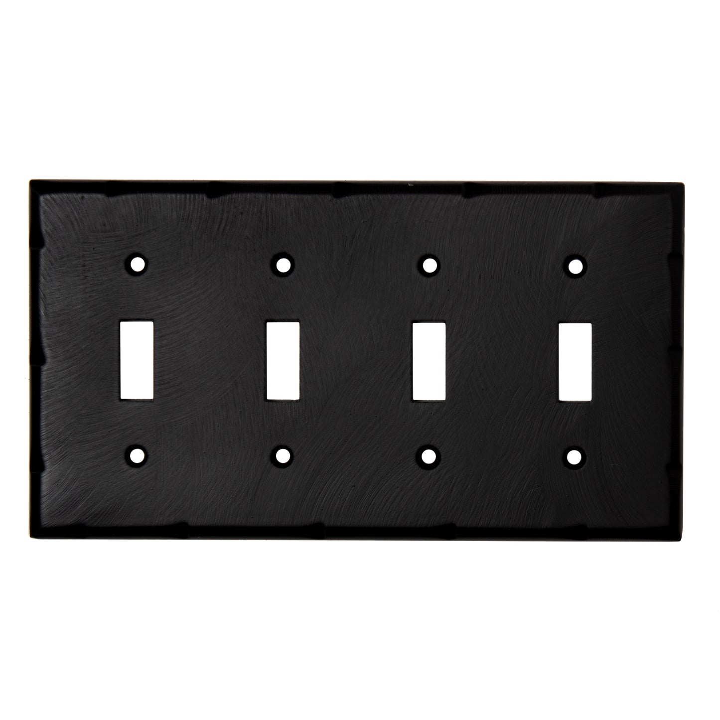 Toggle Style 4 Gang Switch Plate