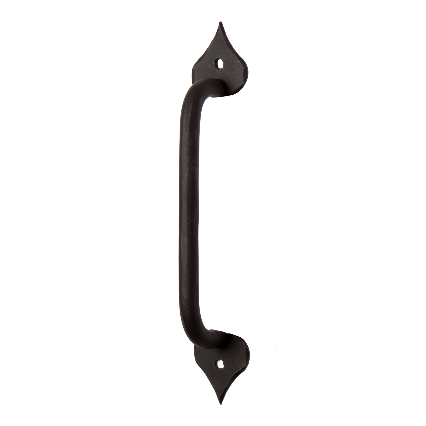Wrought Iron Cabinet Pull with Spade Ends