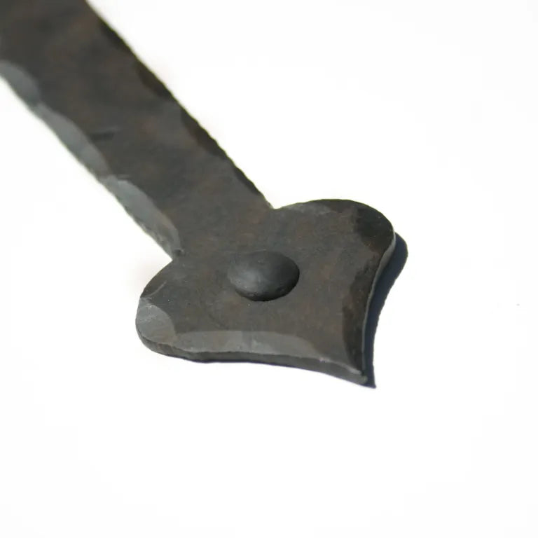 Spade End Iron Strap Hinge