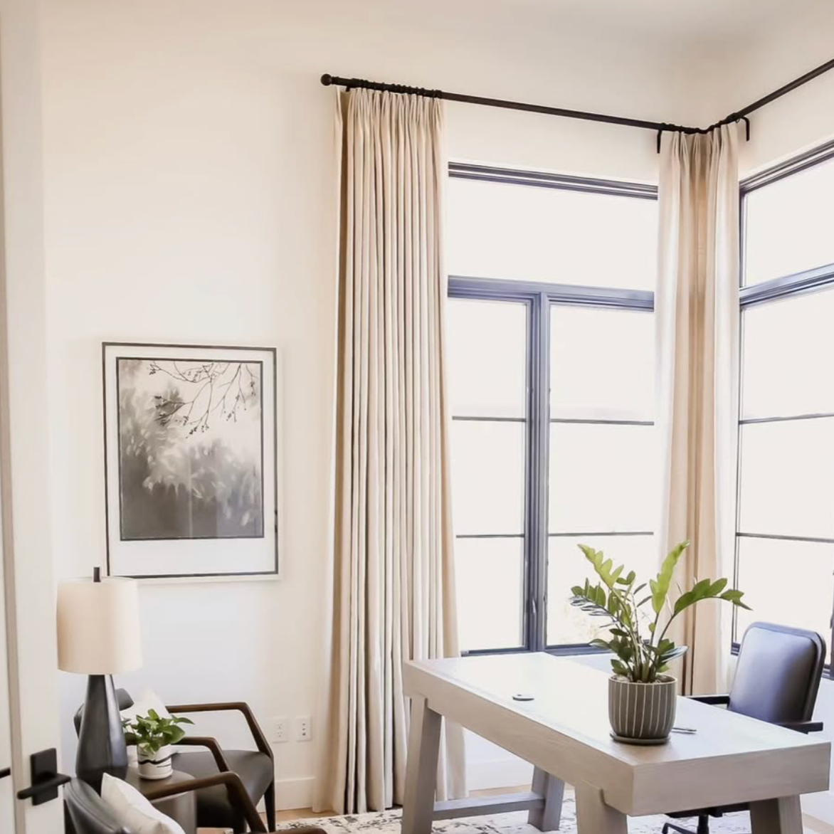 Corner Standard Curtain Rod