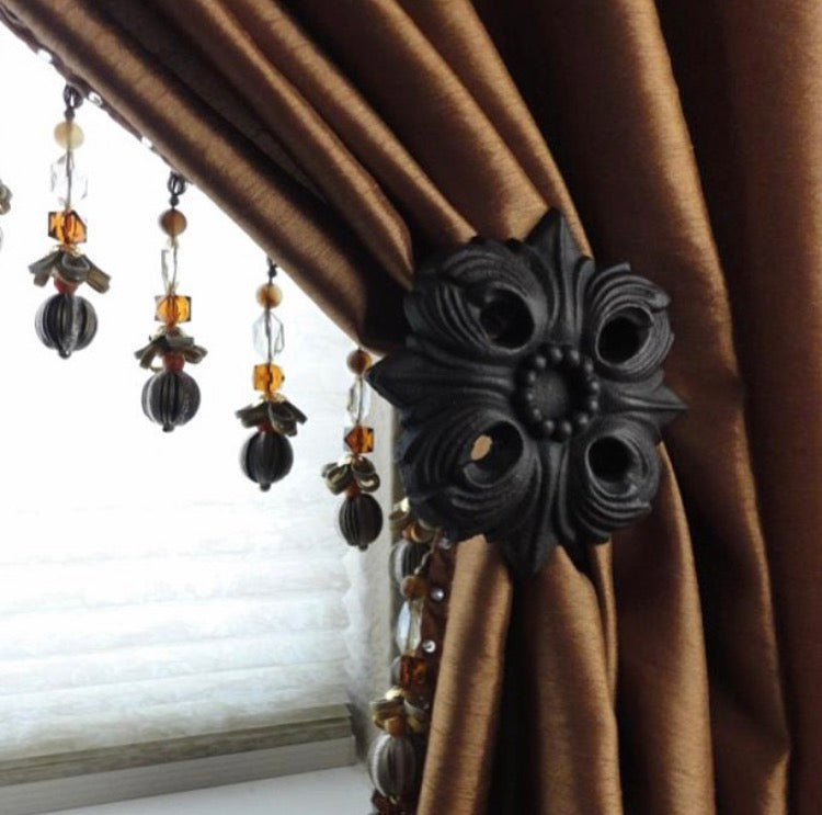 Wrought Iron Drapery Hardware