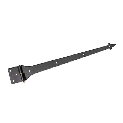 Fleur De Lis End Iron Strap Hinge