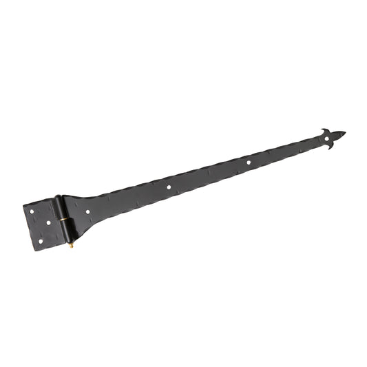 Fleur De Lis End Iron Strap Hinge