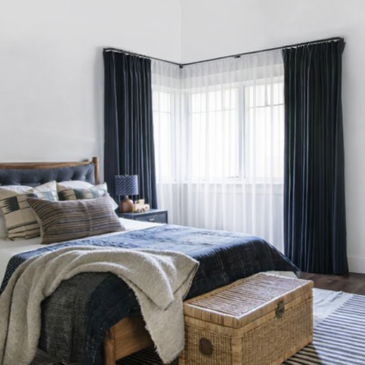 Double Corner French Return Rod