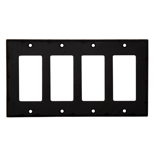 Decora Style 4 Gang Plate