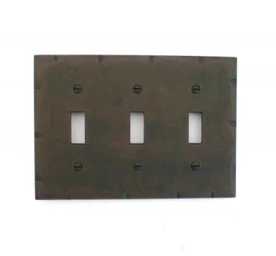 Toggle Style 3 Gang Switch Plate