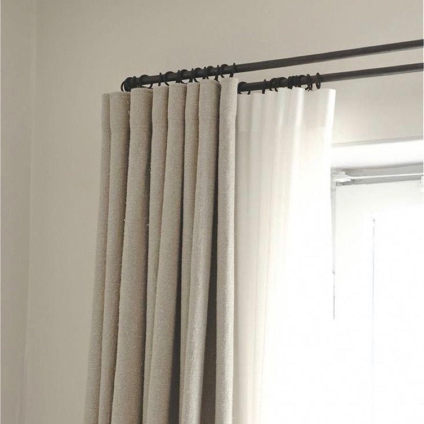 Double Corner French Return Rod