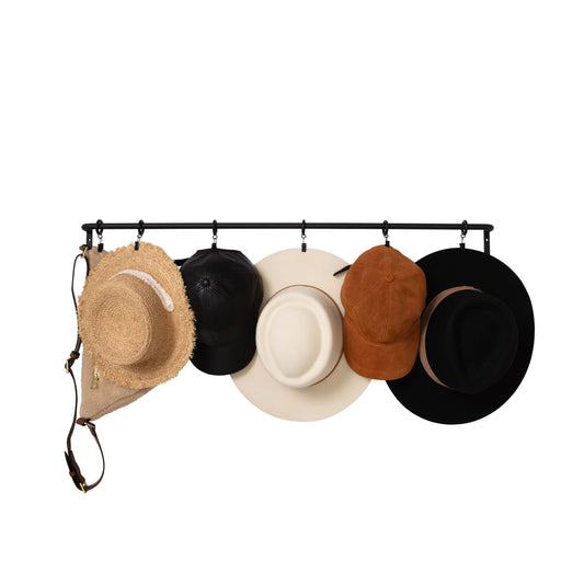 Perchero de hierro para sombreros