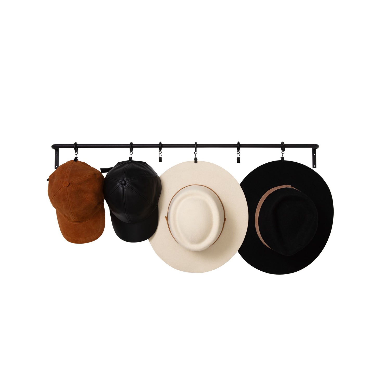 Perchero de hierro para sombreros