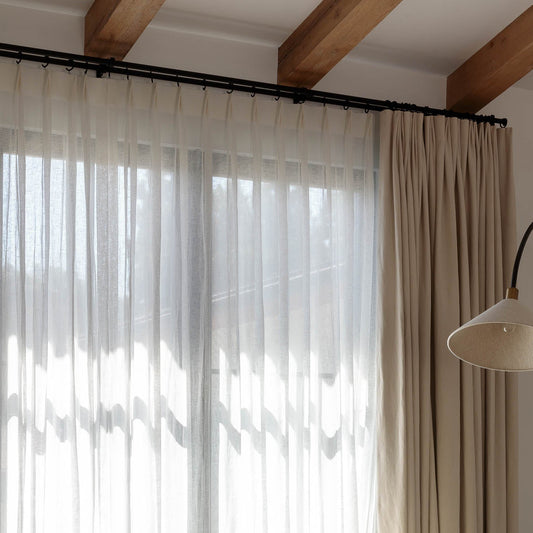 Double Corner Standard Curtain Rod