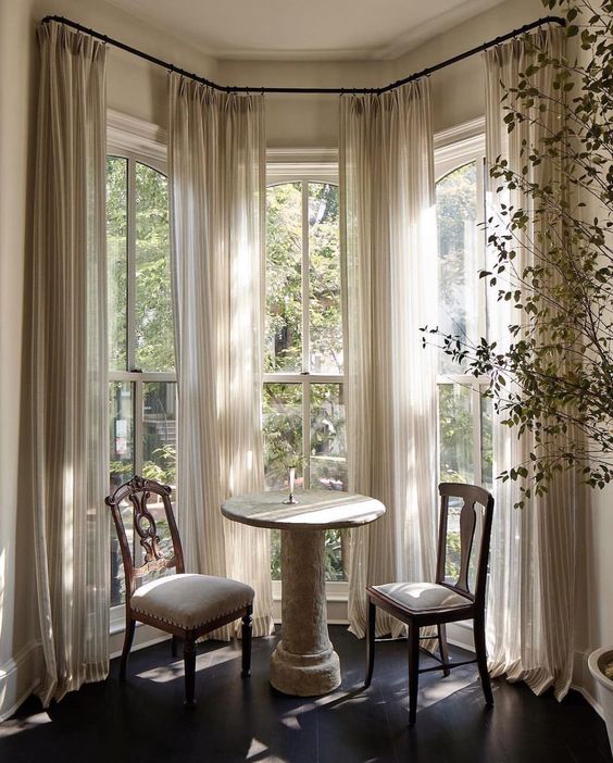 Bay Window French Return Rod