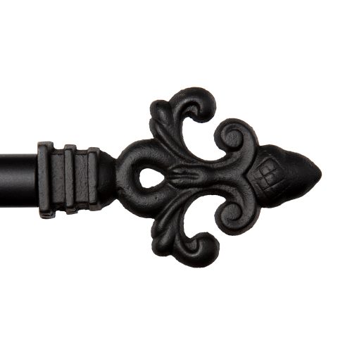 Wrought Iron Double Curtain Rods | Made in USA