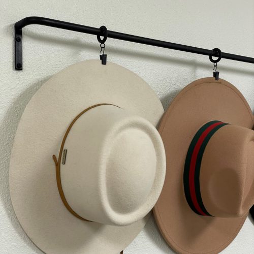 Handmade Iron Hat Rack